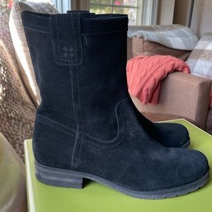 Naturalizer Black Suede Boot- Basha Size 7.5